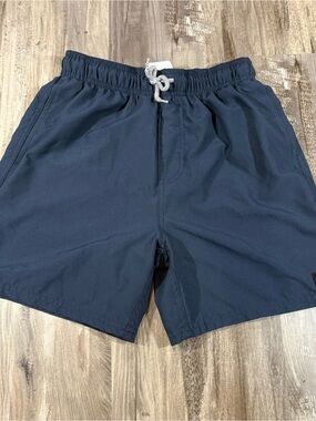 RipCurl Offset Daily Volley Board-shorts 14/L Navy Blue Drawstring